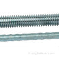 Din975 en acier en carbone Rod 1/4 à 1'carbonSteelThreadrod